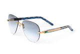 Limited Edition Aviator in Blue/Gold