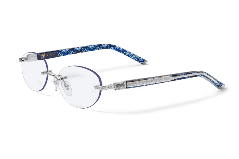 Raw Vintage / Blue Paisley (Platinum)