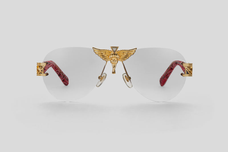 Snoop Angel Red Paisley