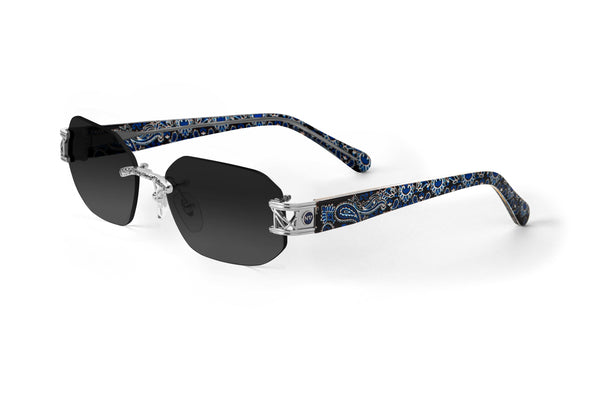 Snoop Dogg Platinum/ Blue Paisley/ Black