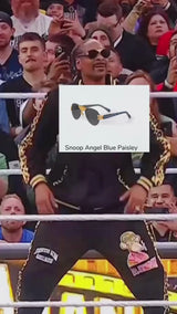 Snoop Angel Red Paisley