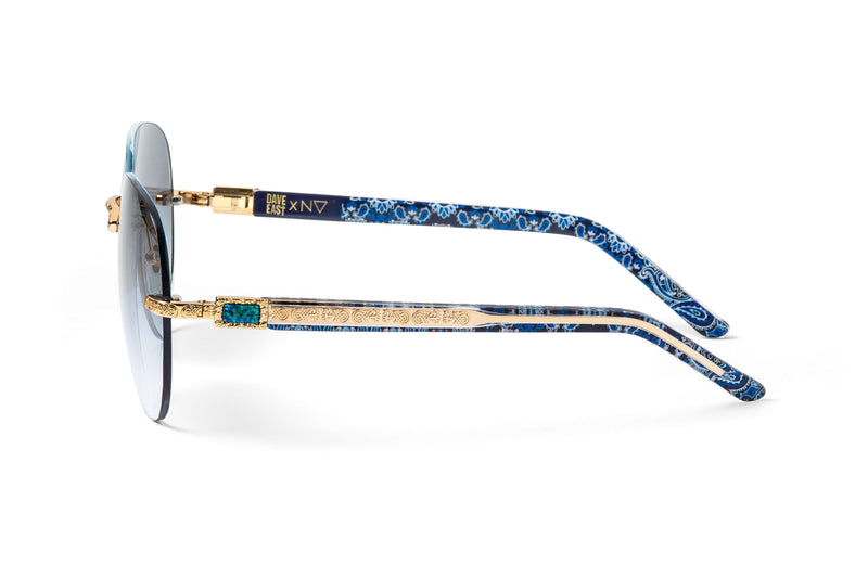 Limited Edition Aviator in Blue/Gold