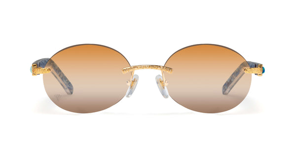 Dave East 2.0 Blue/Gold Oval Dusse