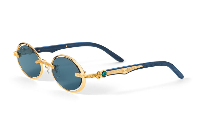 NEW Neo Waveson Gold Bluewood (Opal) Blue