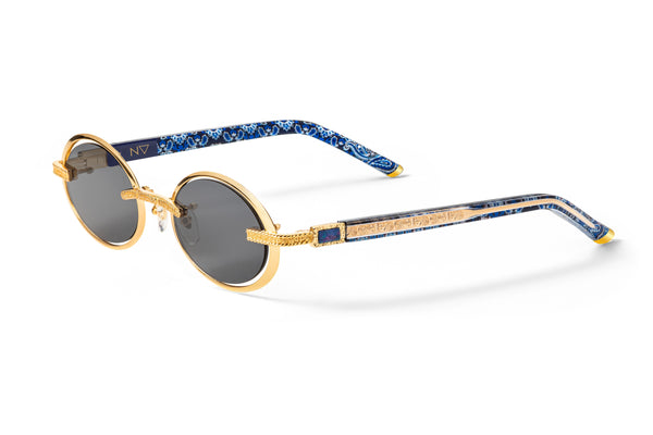 Neo23 Dave East Blue Paisley (OPAL) BLACK