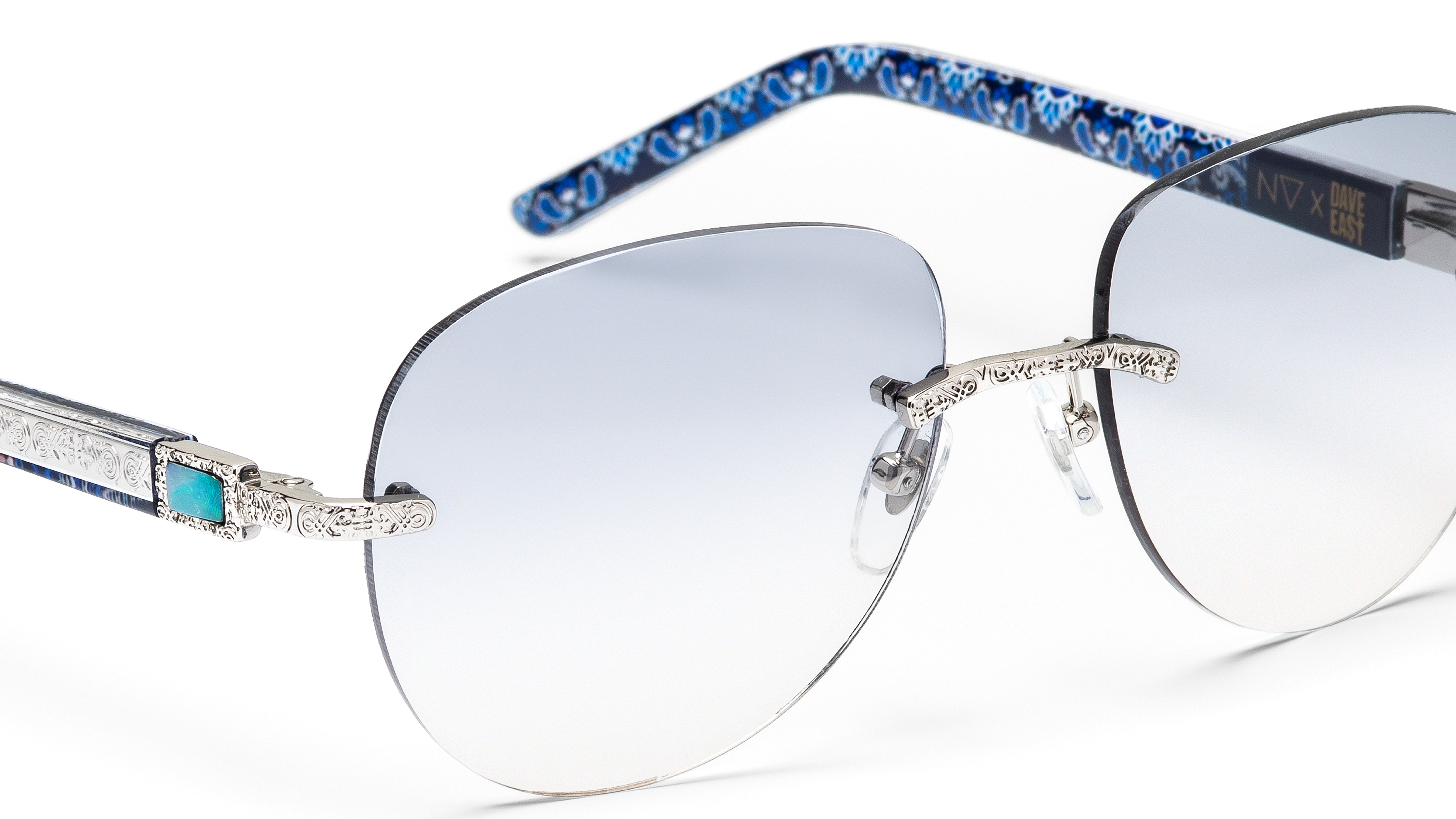 Limited-Edition Blue/Platinum Aviator