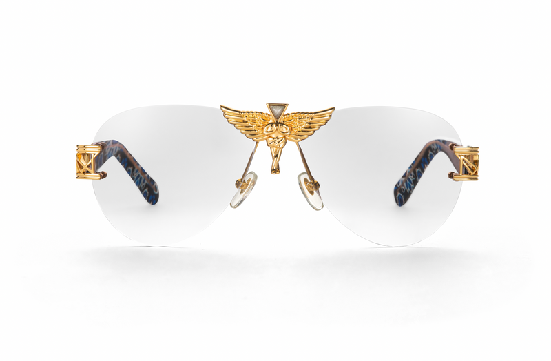 Snoop Angel Blue Paisley